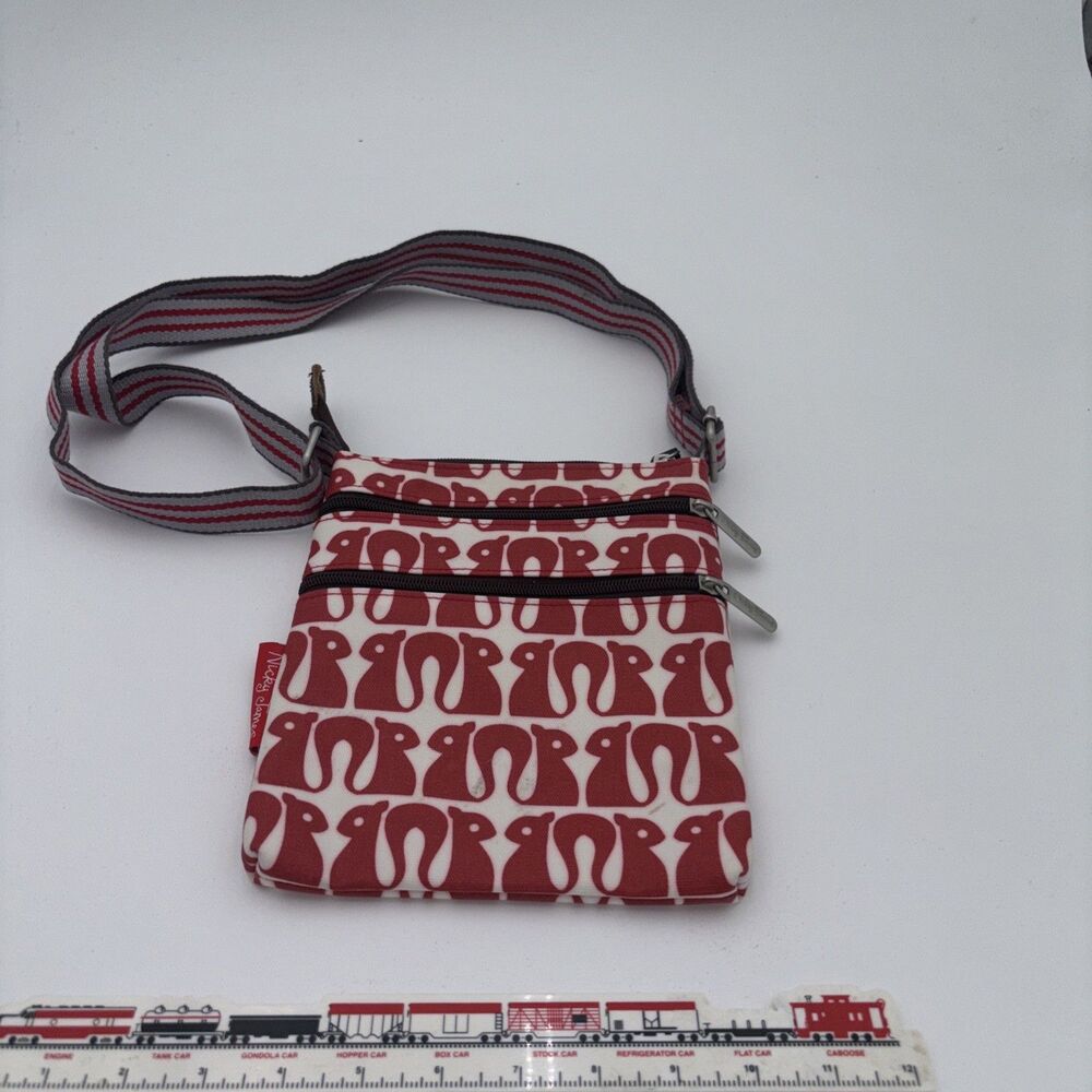 Nicky James Crossbody Red And White